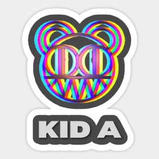 Kid A Sticker